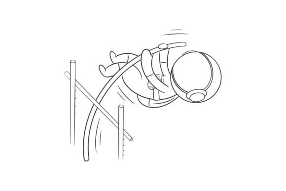Astronauts Are Excited Play Pole Vault: A Creative Font for Bold Projects