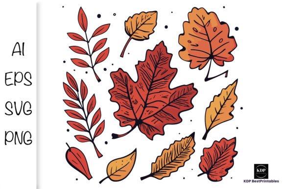 Autumn Leaf Fall Element V3: Your Go-To Seasonal Design Asset