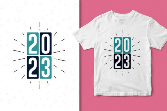 Celebrate the New Year: 2023 Design T-Shirt Templates for Creatives