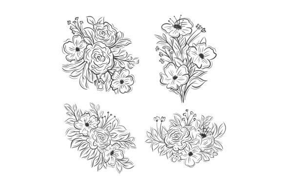 Floral Bouquets Elements Collection: A Designer's Free Resource