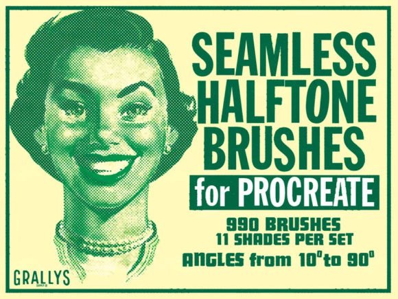 Mastering Texture with Seamless Halftone Brushes for Procreate