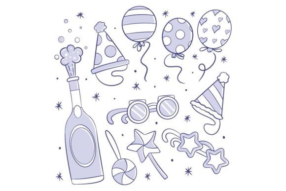 New Year Party Collection Elements: A Designer’s Festive Toolkit
