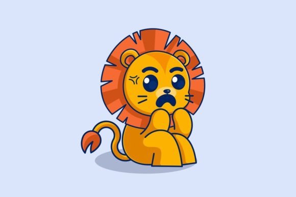 The Cute Lion is Feeling Scared: A Creative Font for Emotional Branding