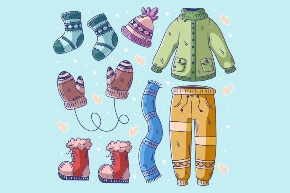 Warm Up Your Projects with Hand Drawn Winter Essentials