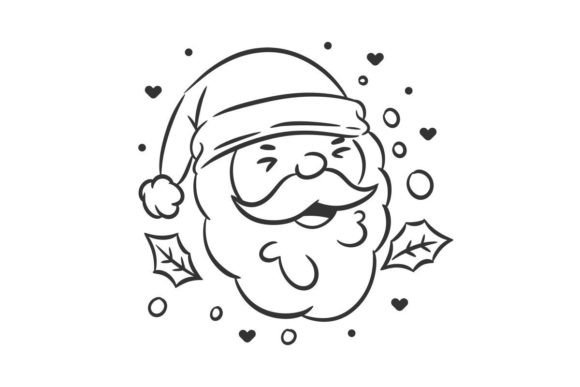 Why Santa Hand Drawn Style Coloring is Your New Go-To Creative Asset